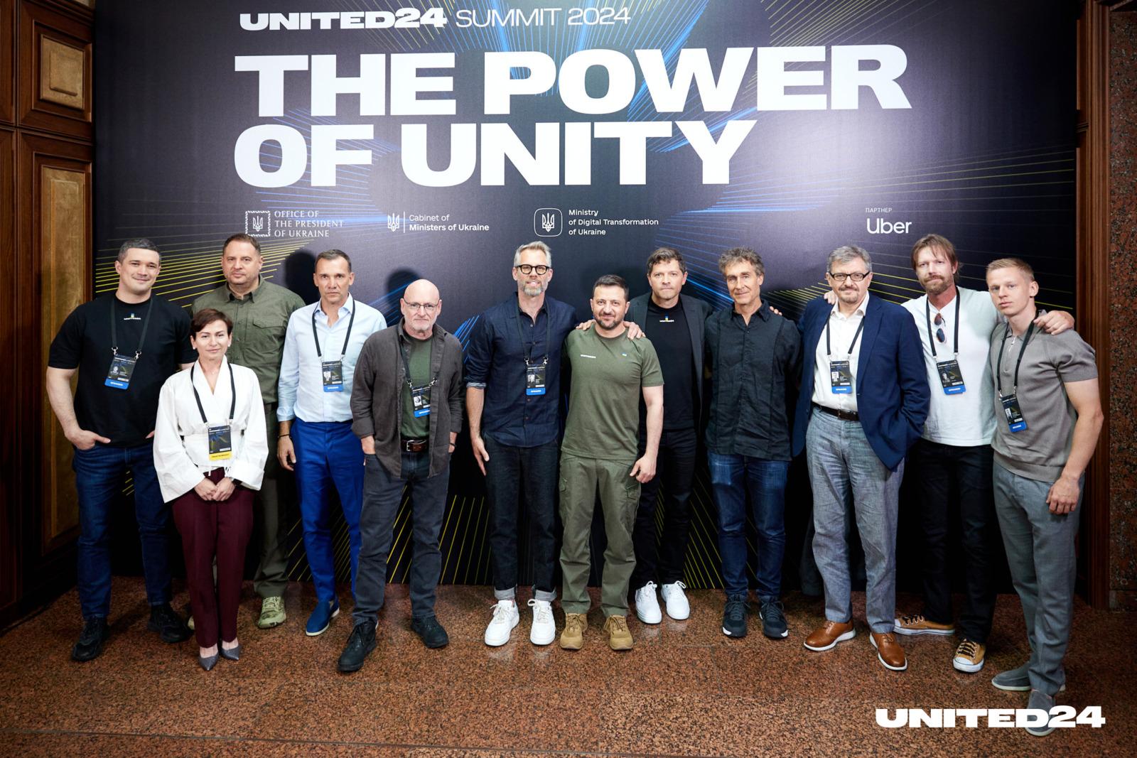 UNITED24 ambassadors will help with information support for the Peace Summit. 